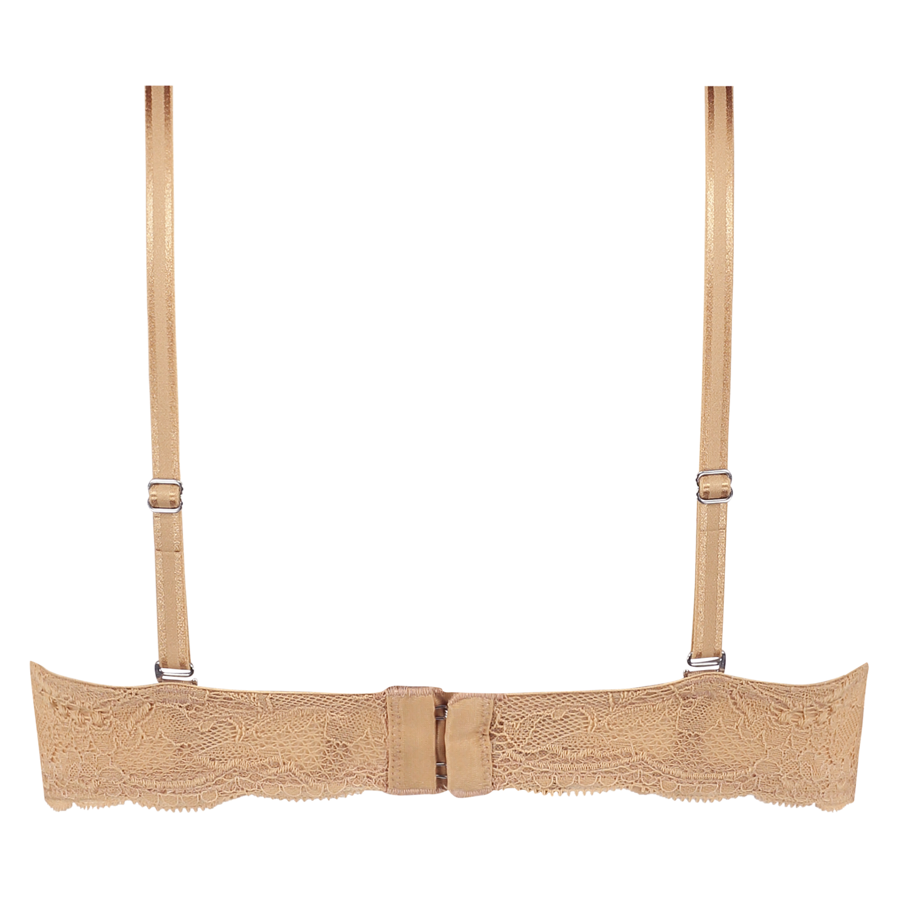 Soutien-gorge &agrave; armatures pr&eacute;form&eacute; sans bretelles Angie, Beige, main