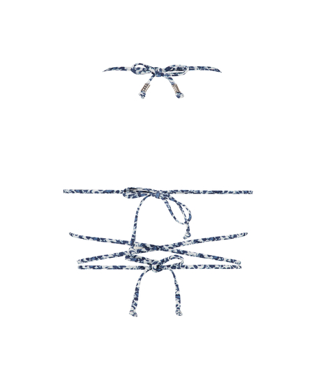 Triangel-Bikinioberteil Morocco, Weiß