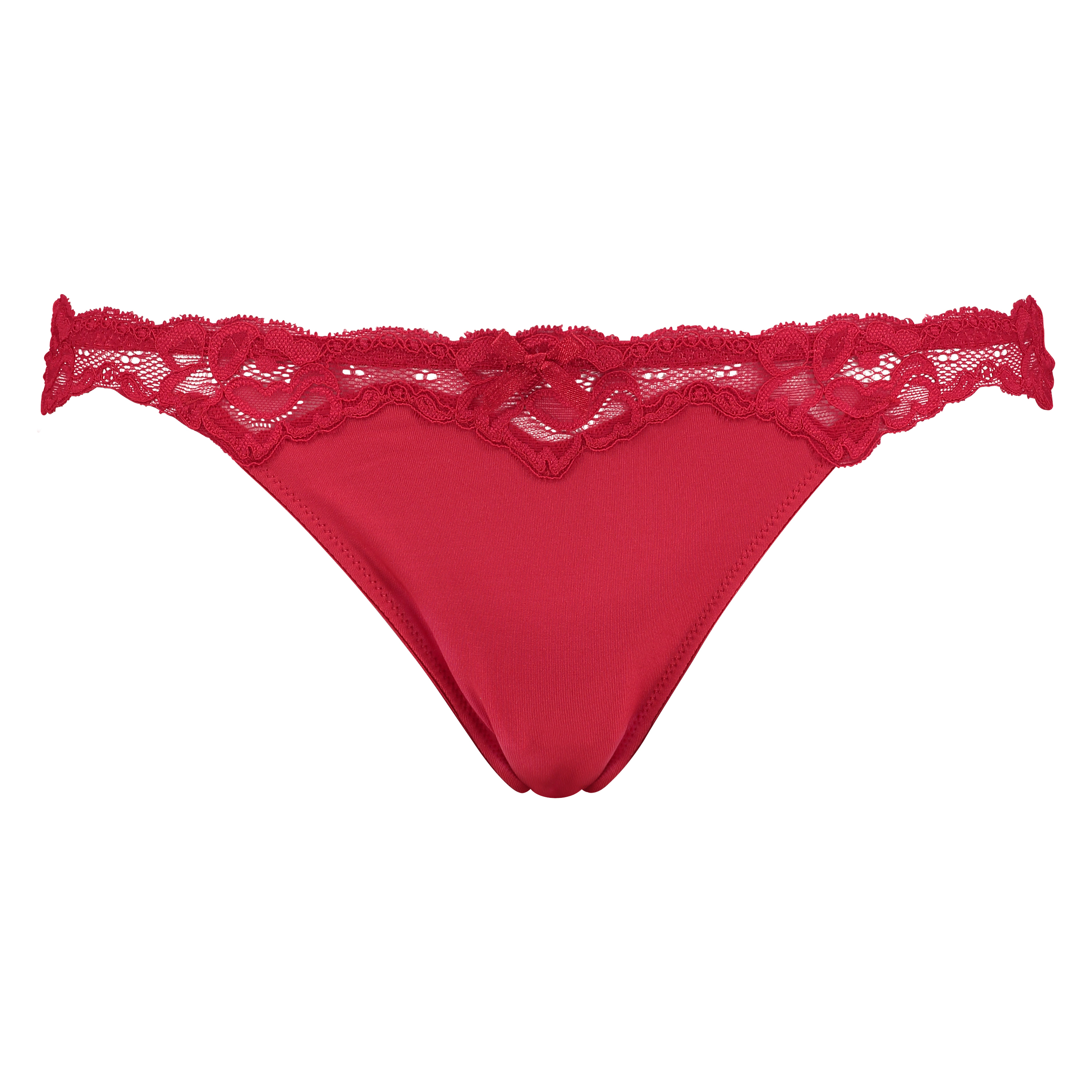String Secret Lace, Rouge, main