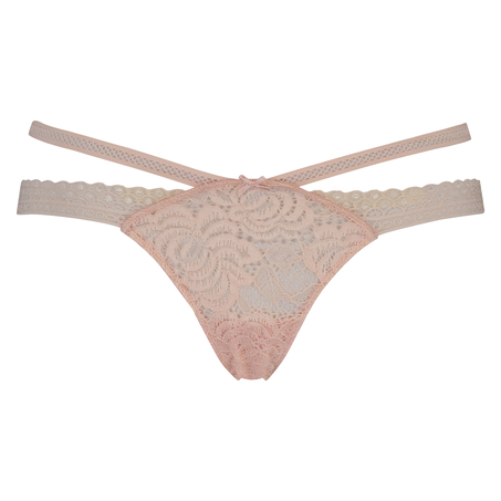 String Strappy Low, Rose