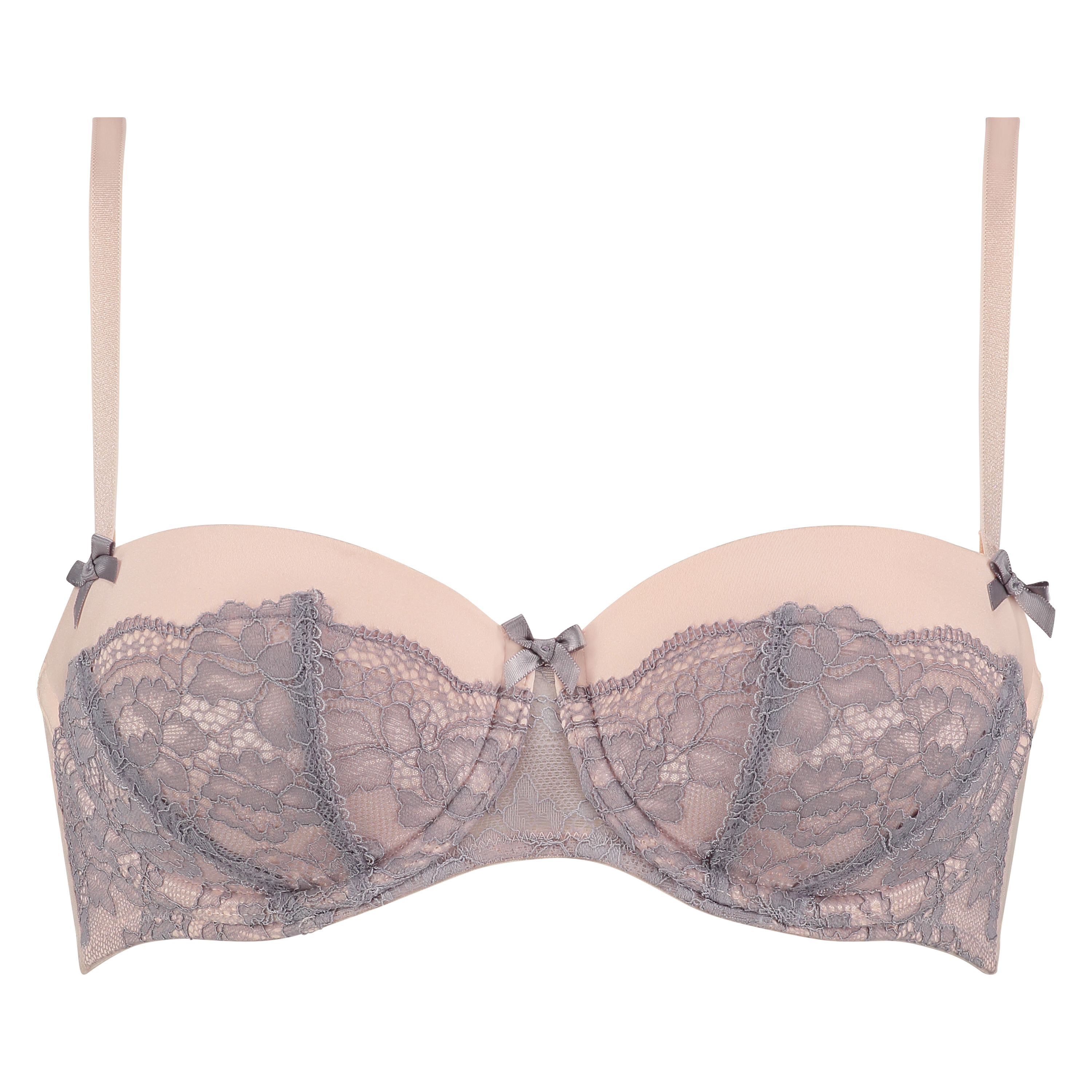 Soutien-gorge à armatures préformé sans bretelles Lenka, Rose, main