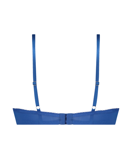 Unwattierter Bügel-BH Anna, Blau