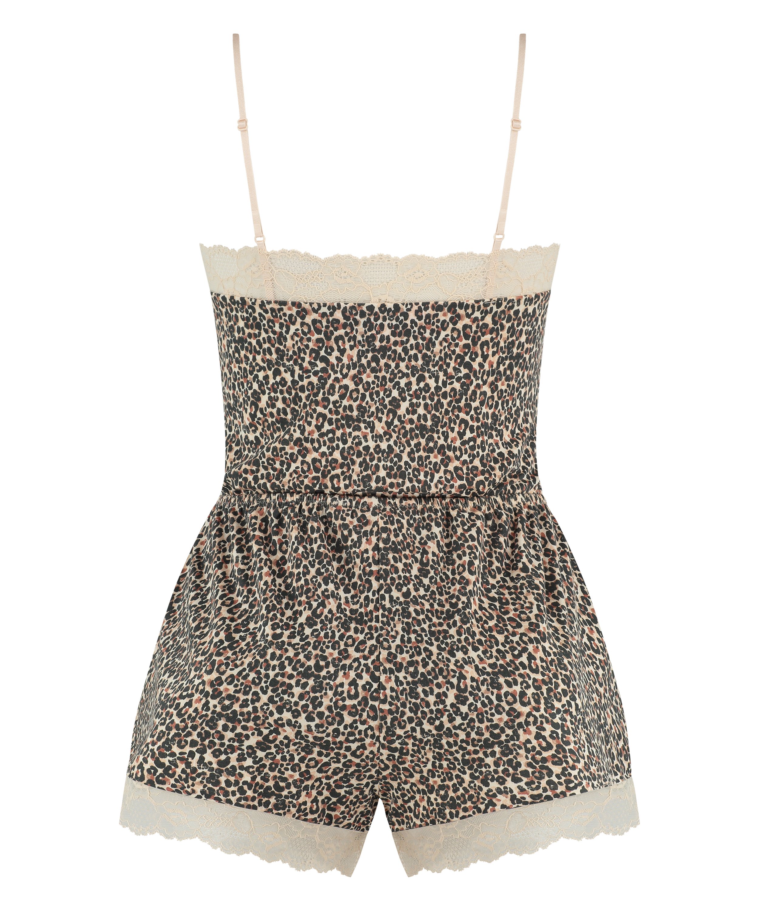 Kurzes Pyjama-Set Cami, Beige, main