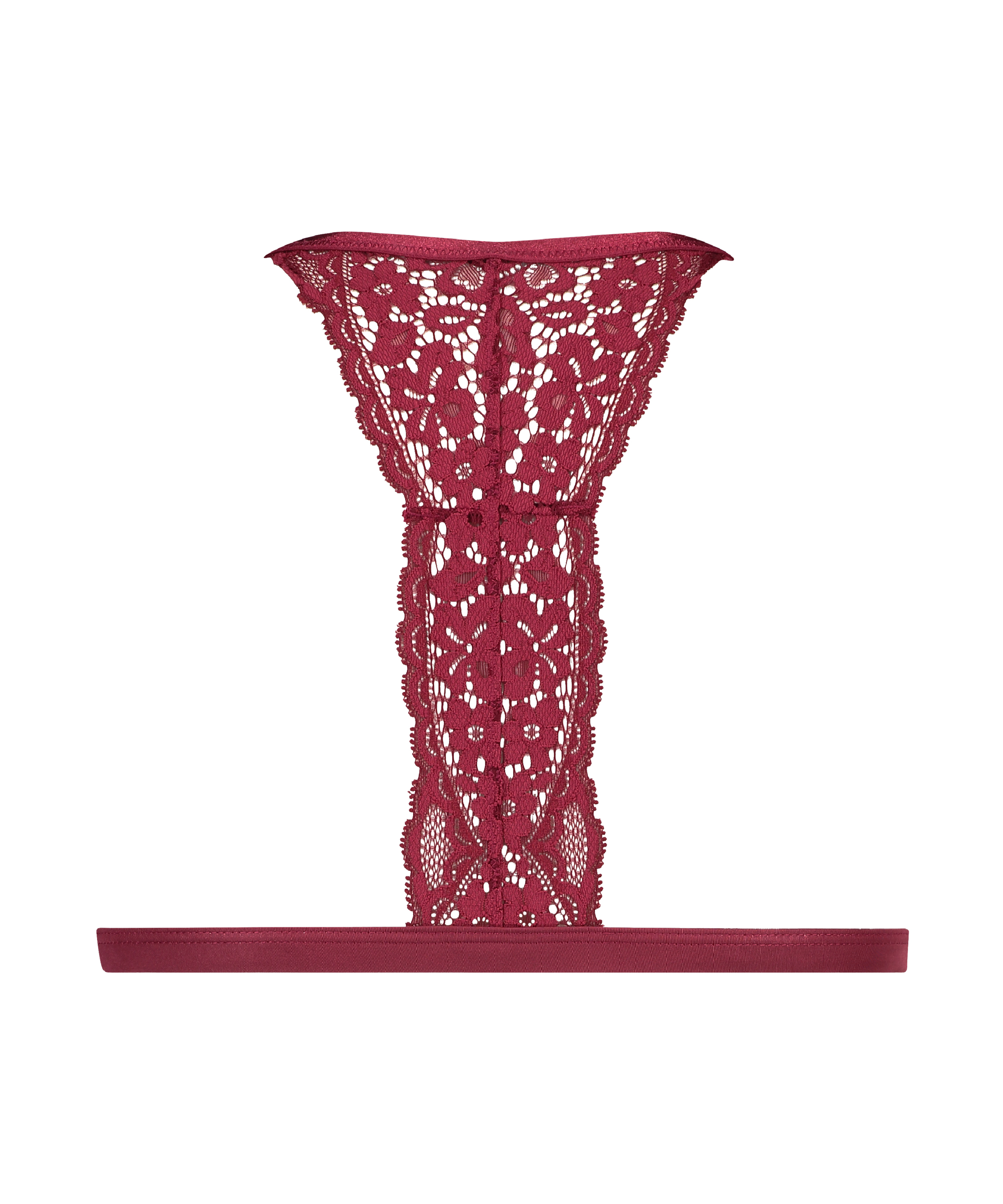 Vorgeformter Triangel-Bralette Rose, Rot, main