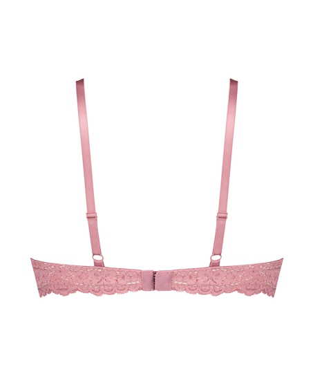 Soutien-gorge push-up &agrave; armatures rembourr&eacute; Rose, Violet