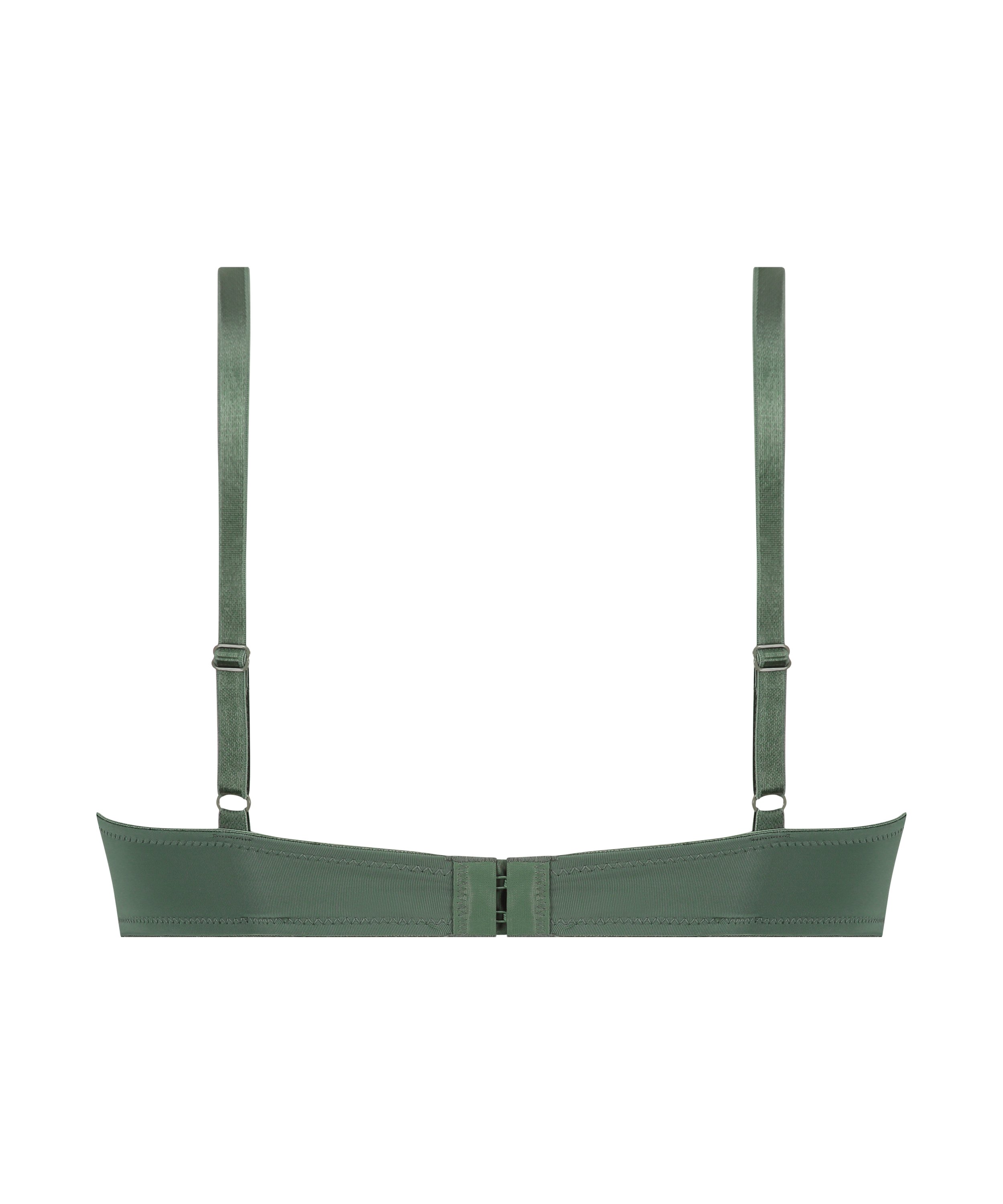 Soutien-gorge à armatures préformé Plunge, Vert, main