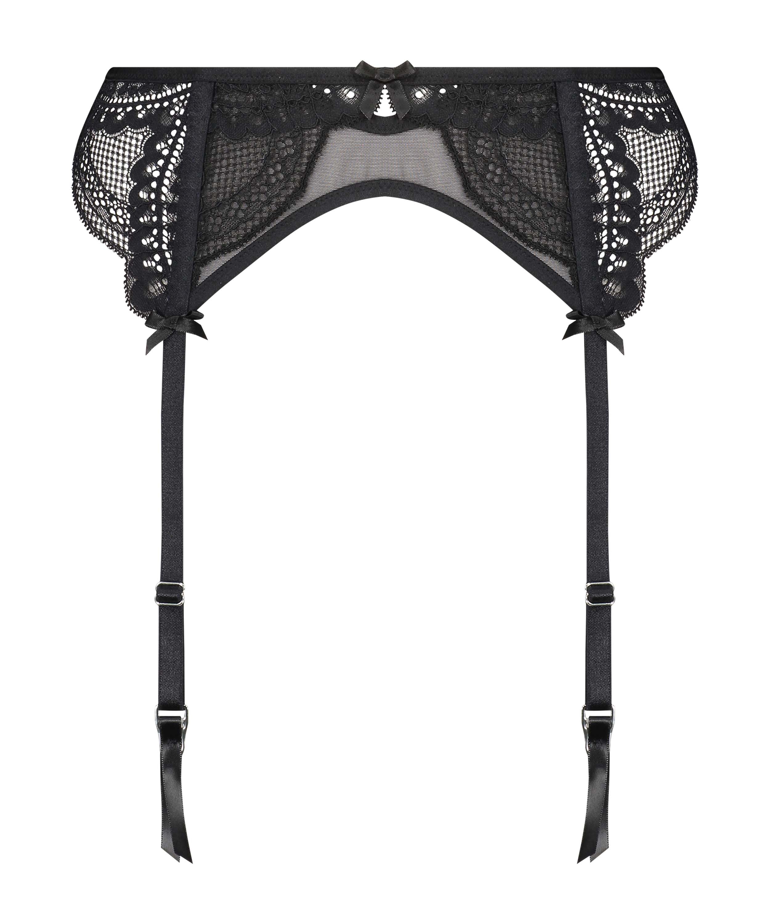 Porte-jarretelles Oceana Rebecca Mir, Noir, main