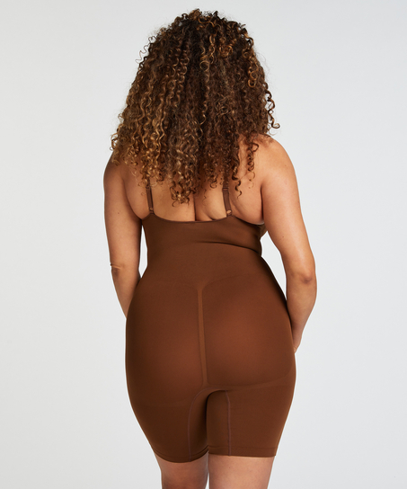 Body Slimmer sans couture mise en forme pour les cuisses, Rouge