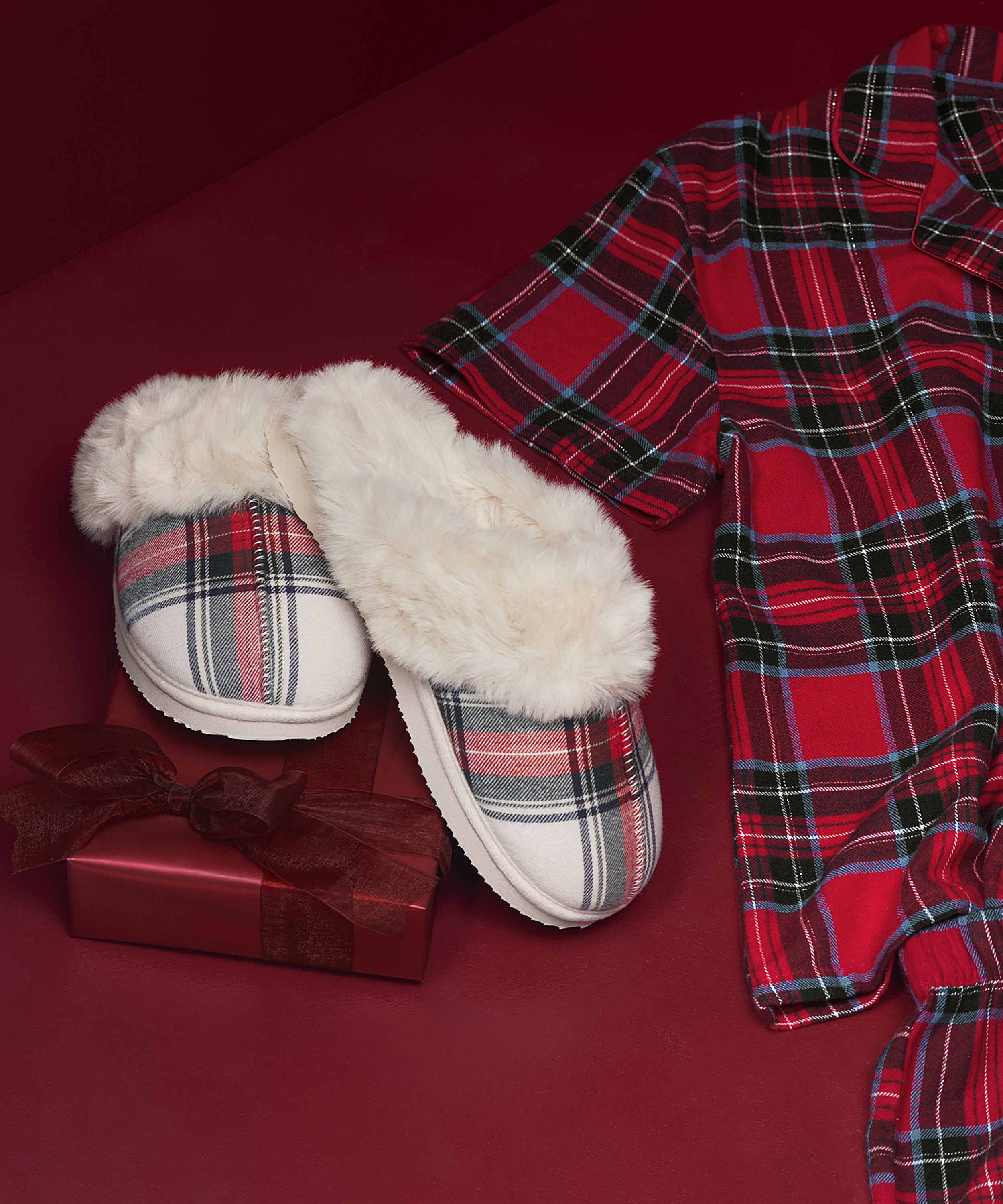 Teddy Pantoffel, Weiß, main