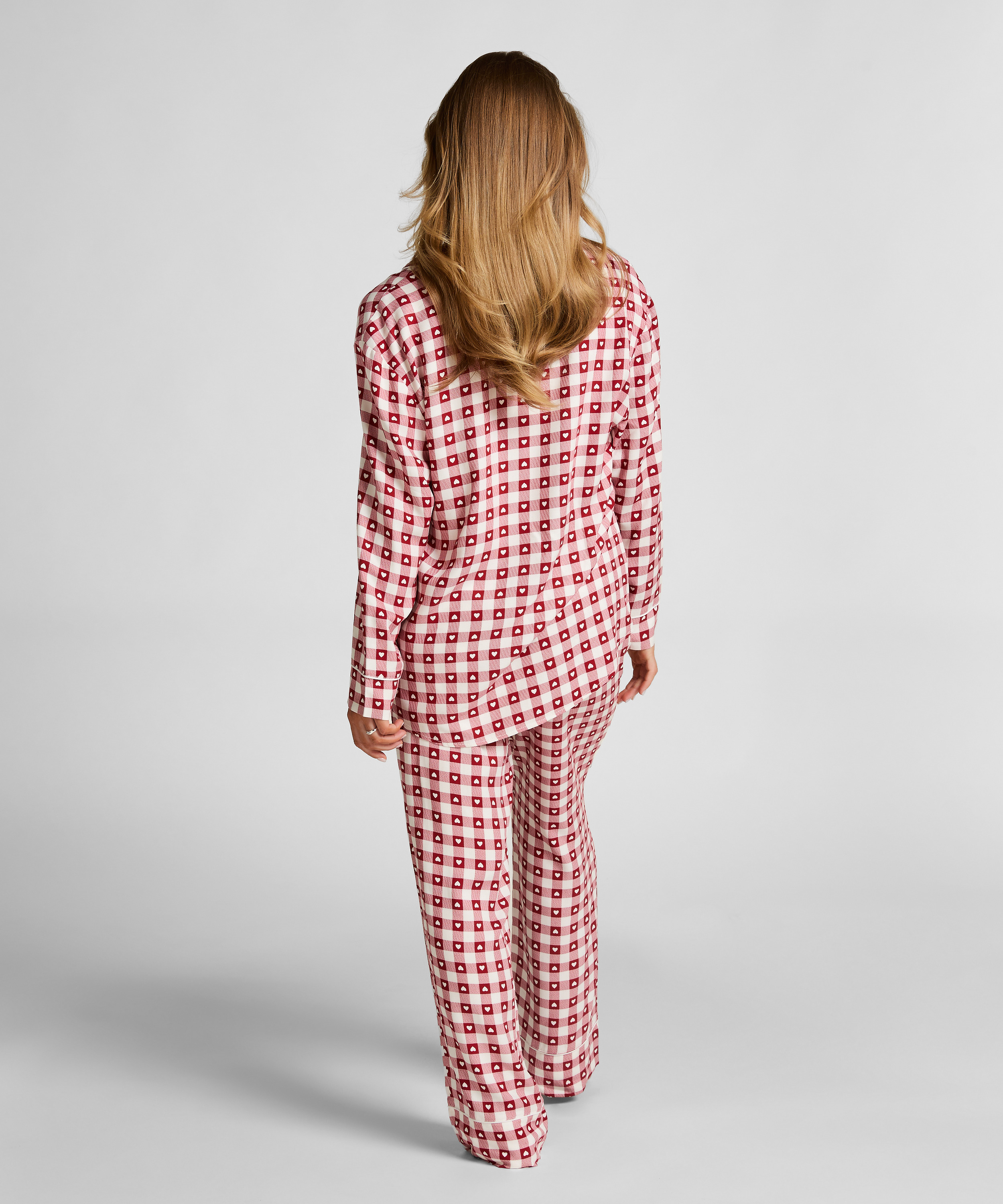 Pyjamaset Twill, Rot, main