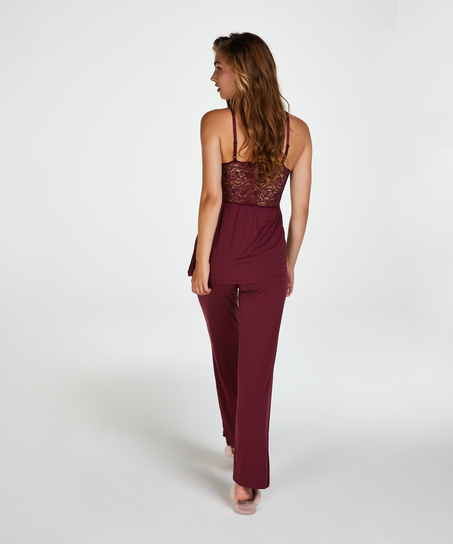 Pyjama-Set Vera Lace, Rot