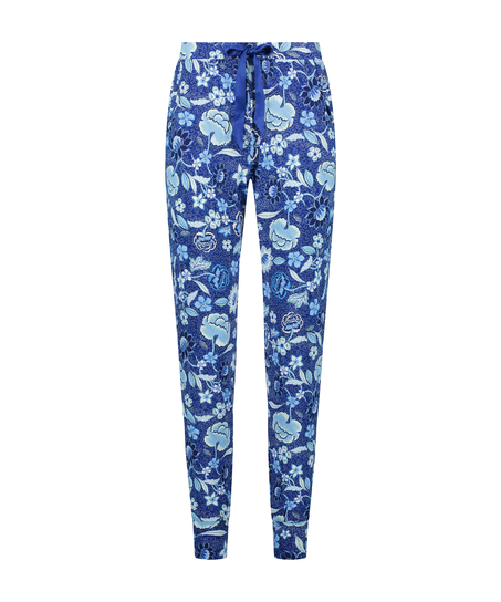 Pantalon de pyjama Jersey, Bleu