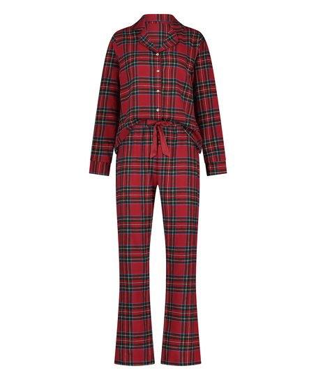 Pyjamaset Twill, Rot