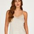 Top cami Lace, Beige