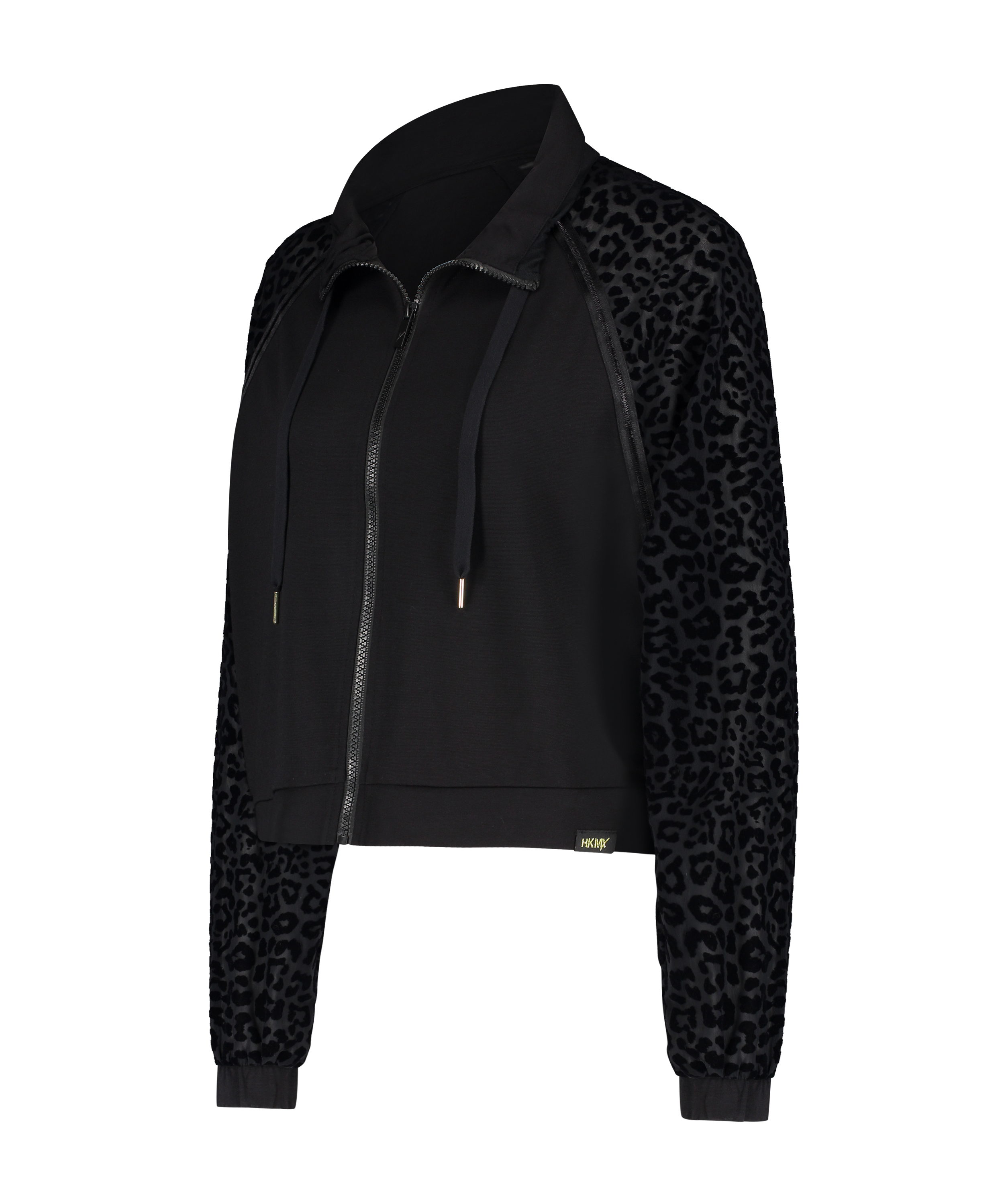 HKMX Jacke Leopard, Schwarz, main