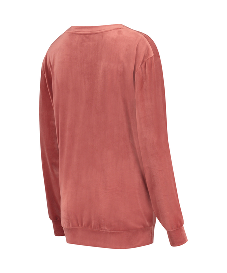 Schwangerschafts-Top Samt, Rose