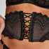 Corset waspie Lotta, Noir