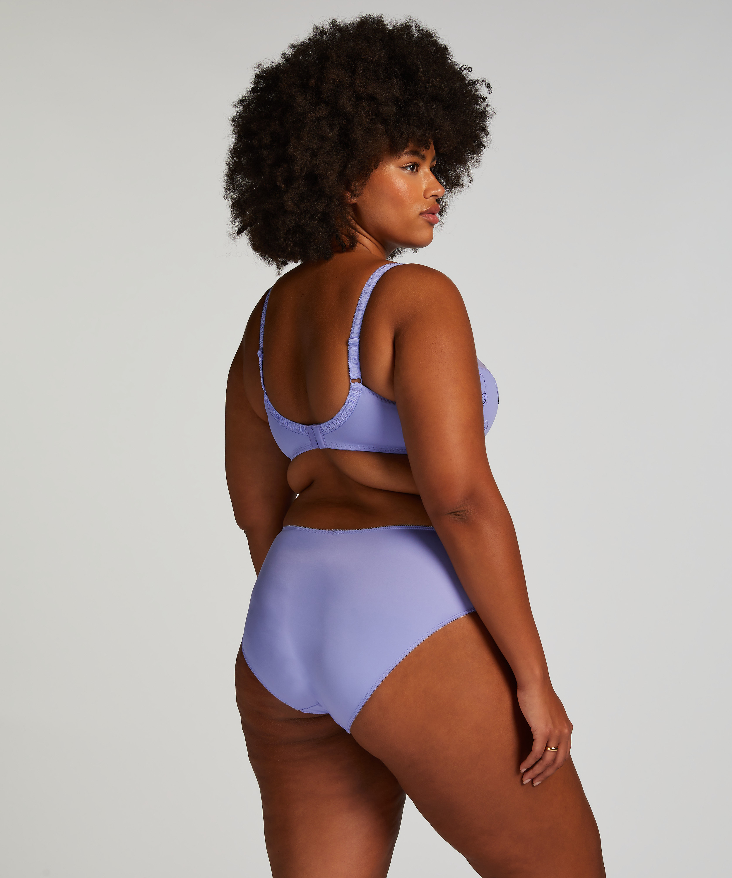 Unwattierter Bügel-BH Diva, Lila, main