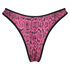 Bas de bikini taille haute Haze, Rose