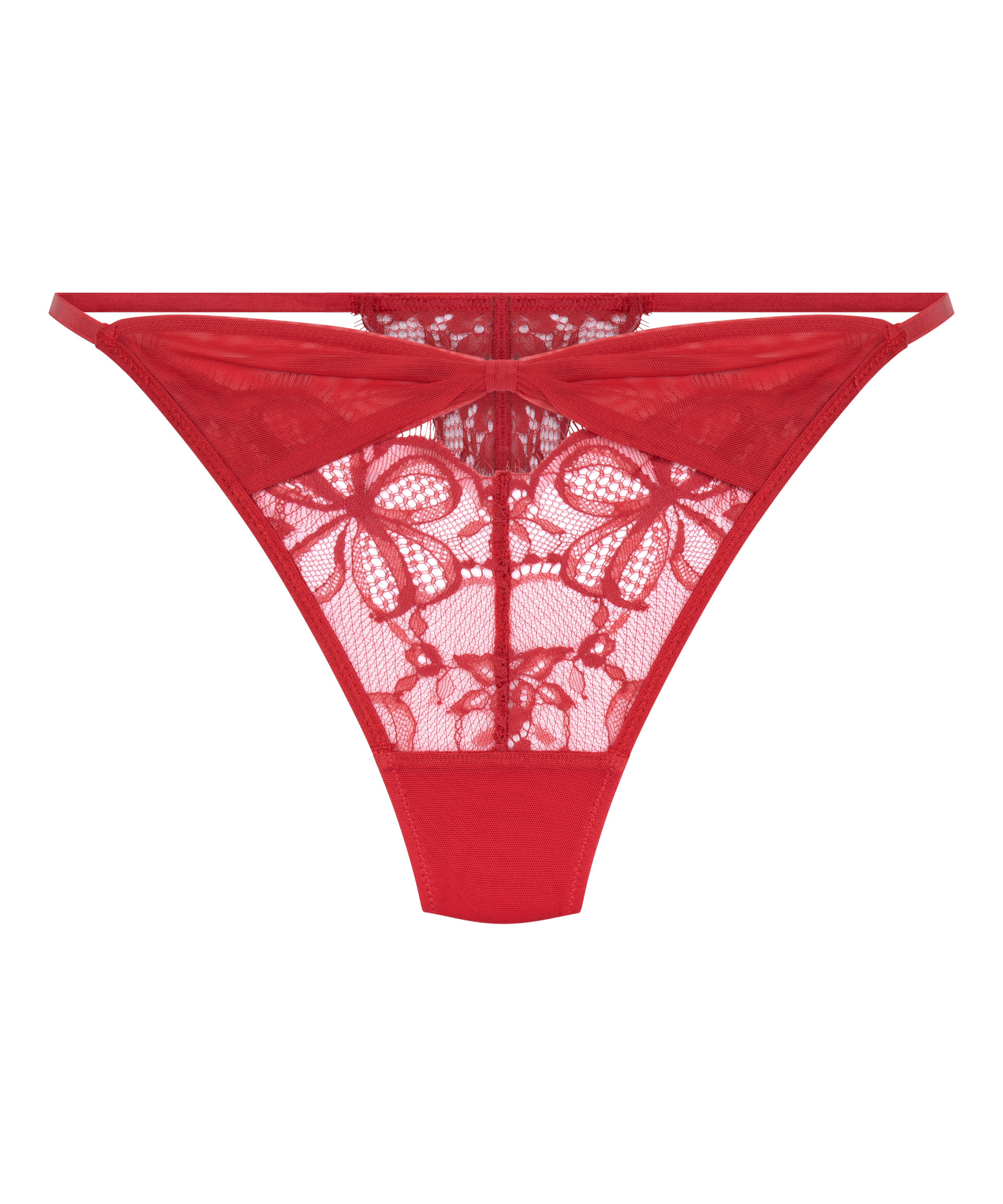 Marianna String mit hohem Beinausschnitt, Rot, main