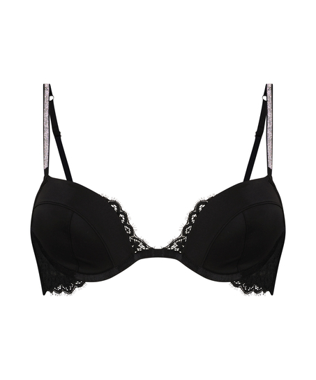Soutien-gorge à armatures préformé Beth, Noir