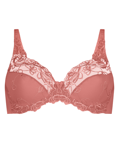 Soutien-gorge &agrave; armatures non-pr&eacute;form&eacute; Diva, Rose