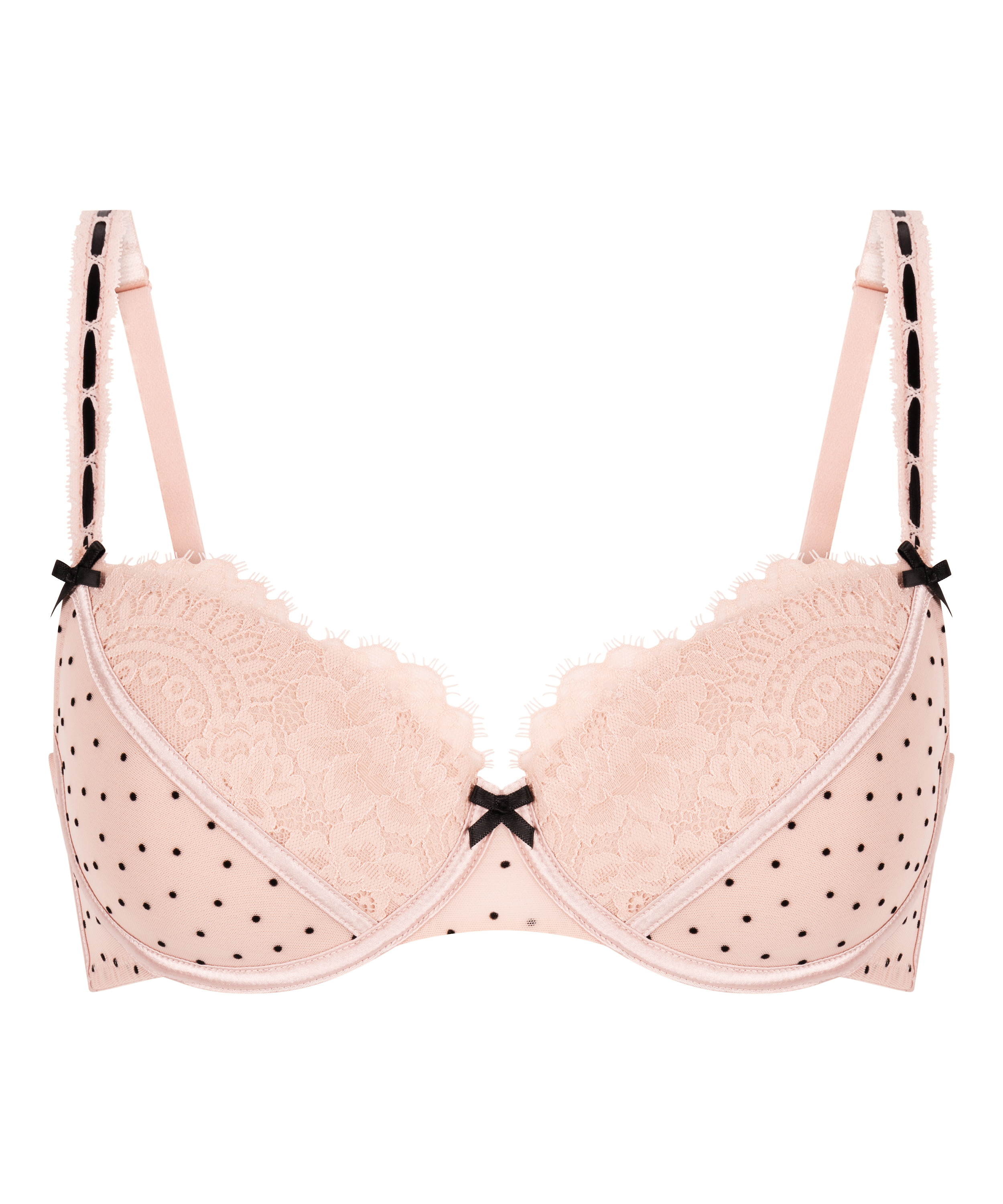 Soutien-gorge &agrave; armatures rembourr&eacute; Dorothy, Rose, main