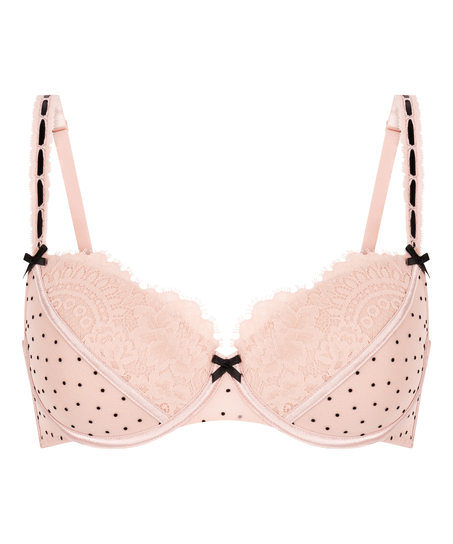 Soutien-gorge &agrave; armatures rembourr&eacute; Dorothy, Rose
