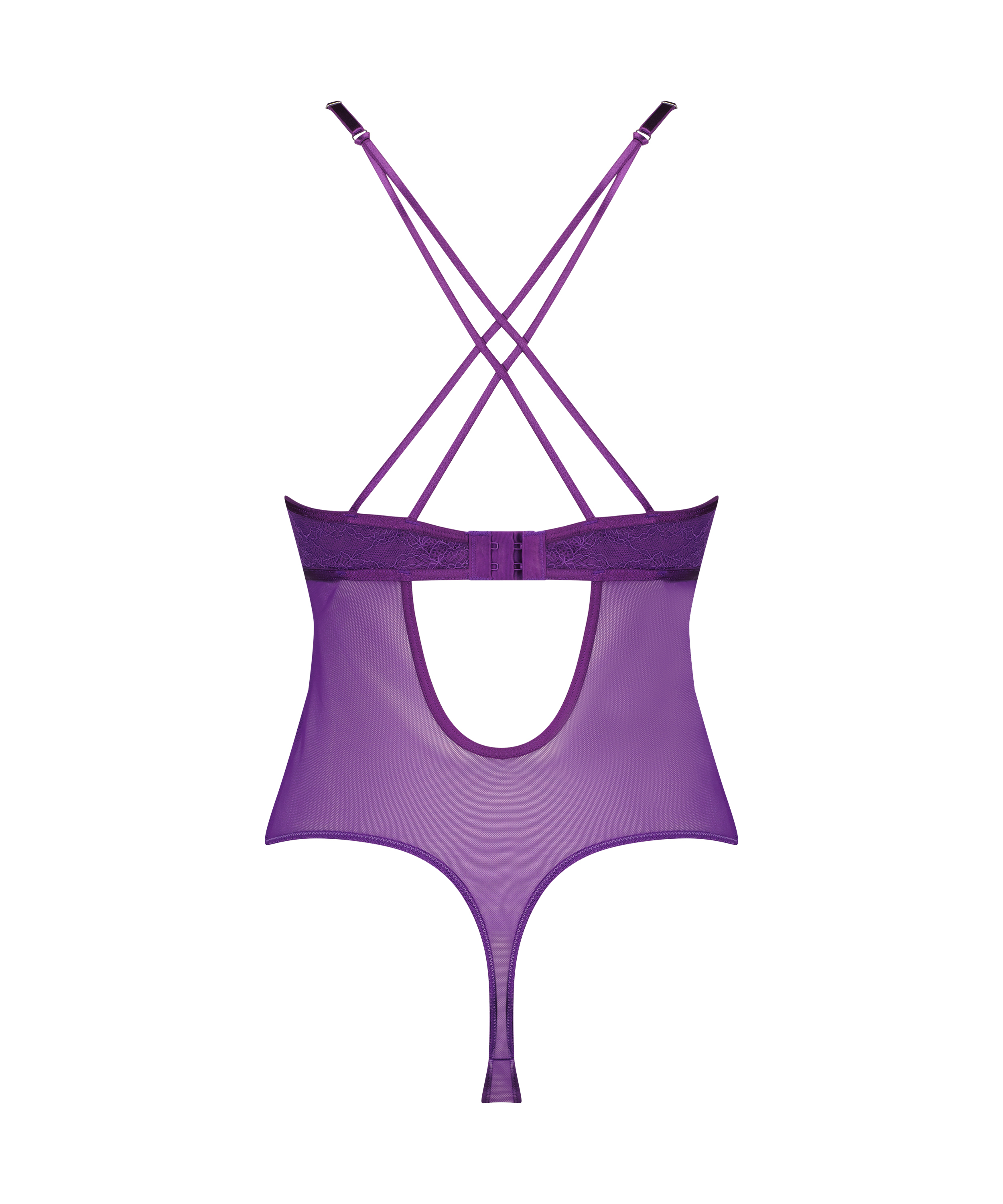 Nicht-vorgeformter B&uuml;gel-Body Isabelle, Lila, main