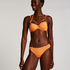 Bikini Slip Rio Scallop Lurex, Orange