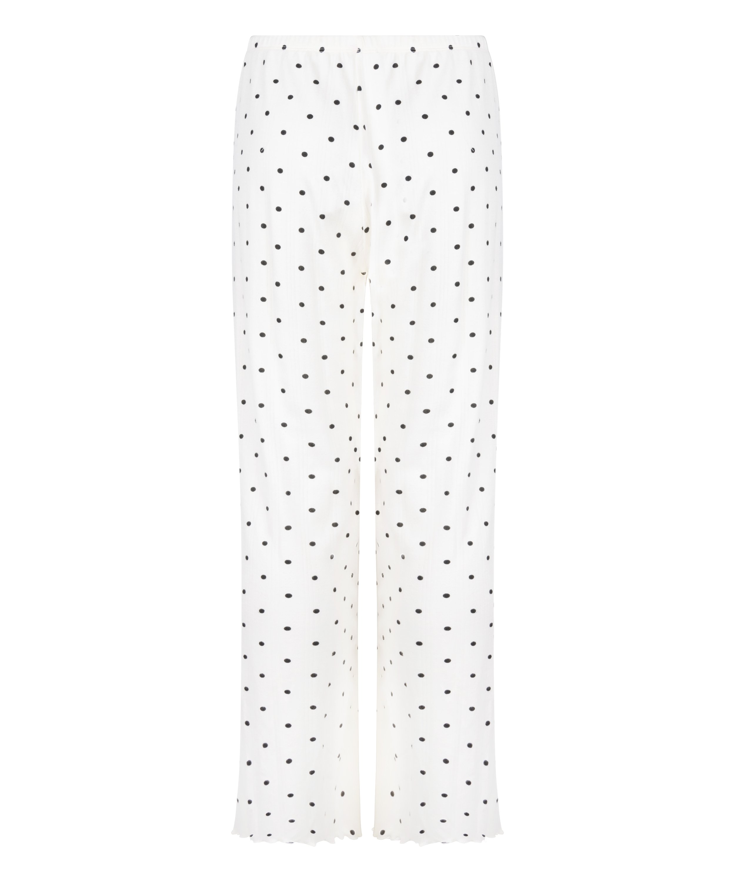 Pyjama Pant Loose Pointelle, Blanc, main
