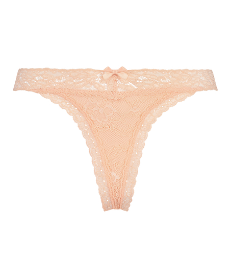 Extra Tief sitzender String Madison, Orange