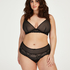 Boxerstring taille haute Lenix I AM Danielle, Noir