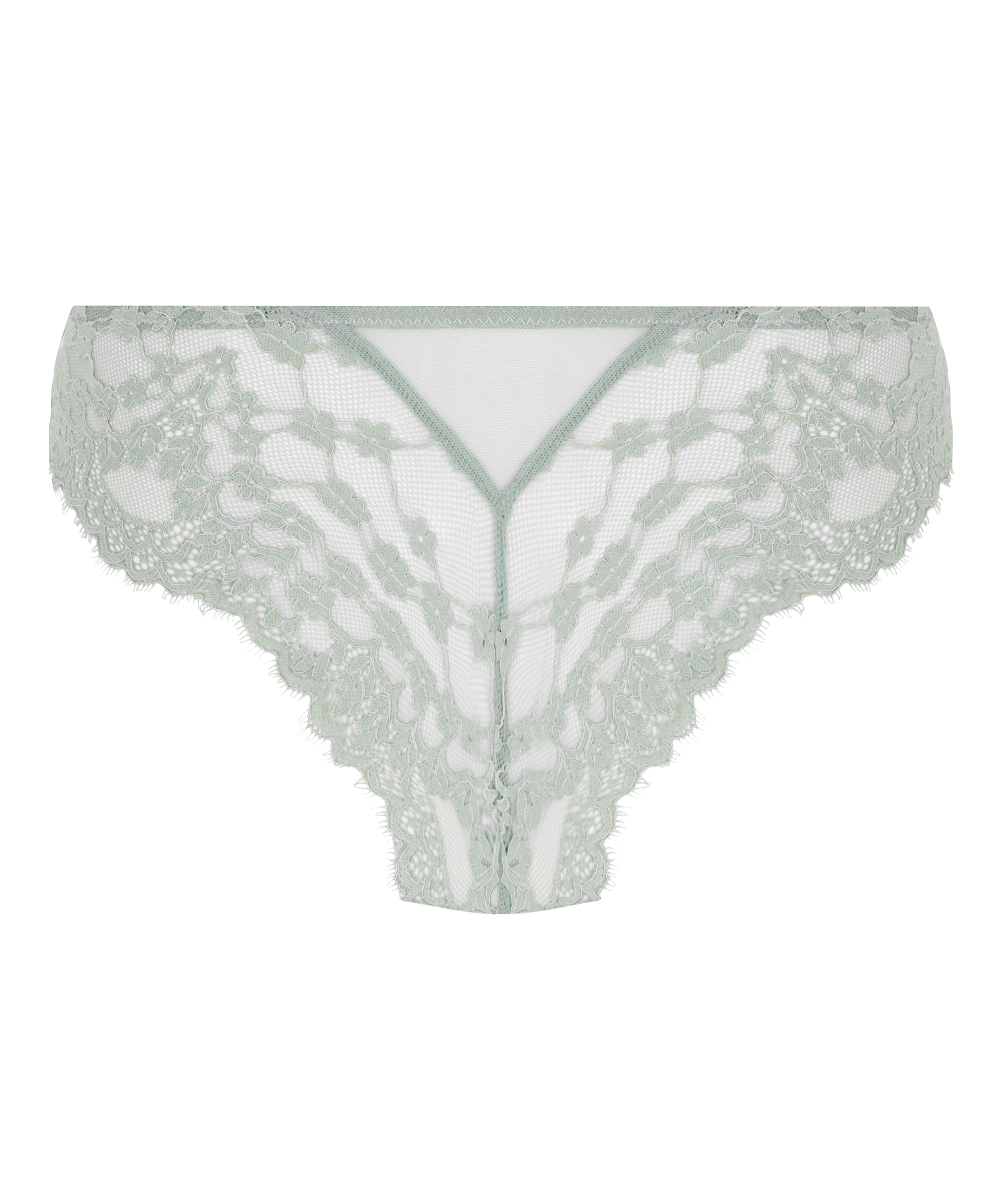 Slip brésilien Daisy, Vert, main