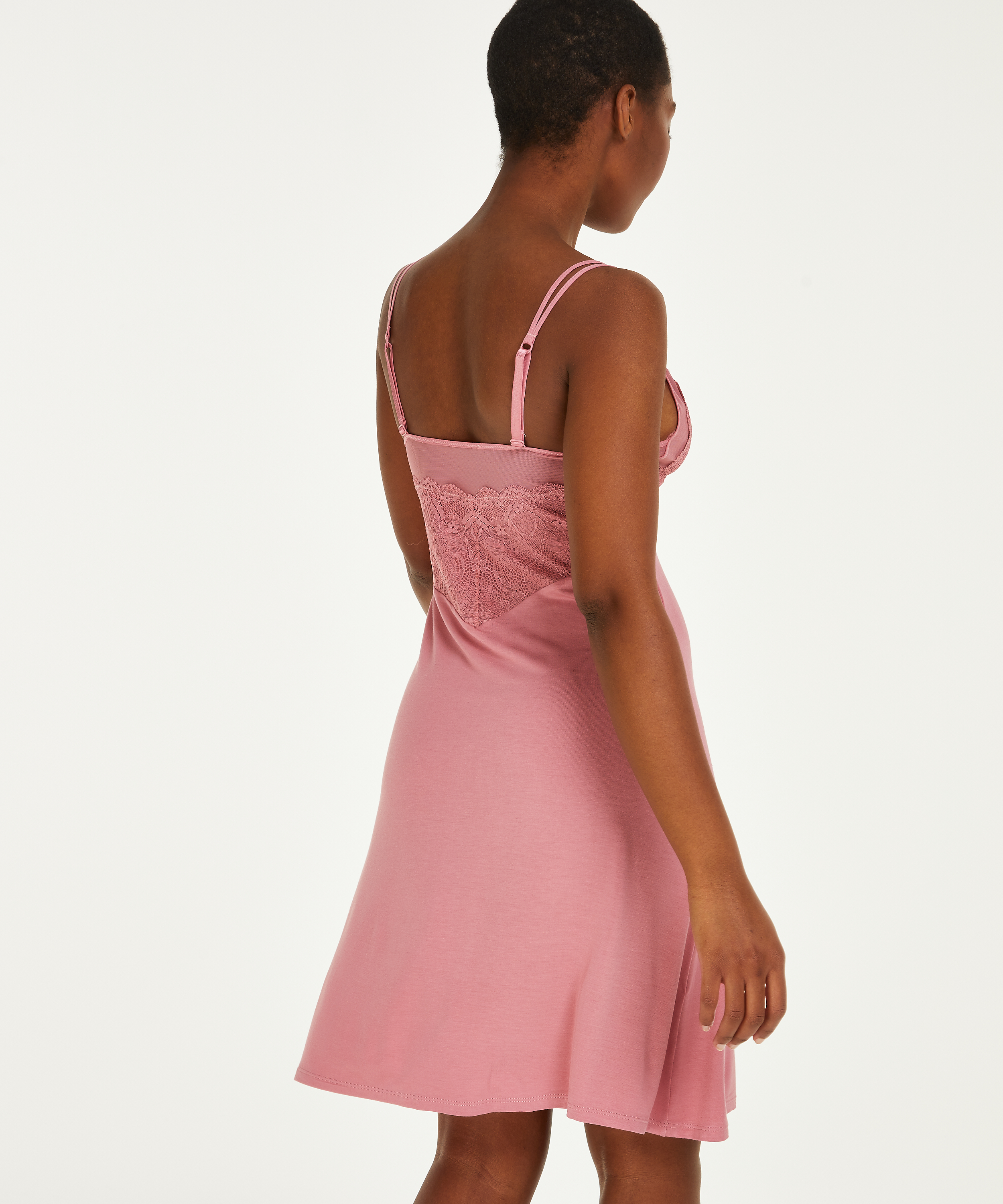 Slipdress Jersey Coco, Rose, main