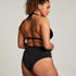 Haut de bikini bandeau Top, Noir