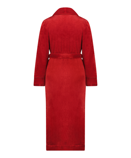 Peignoir en polaire, Rouge