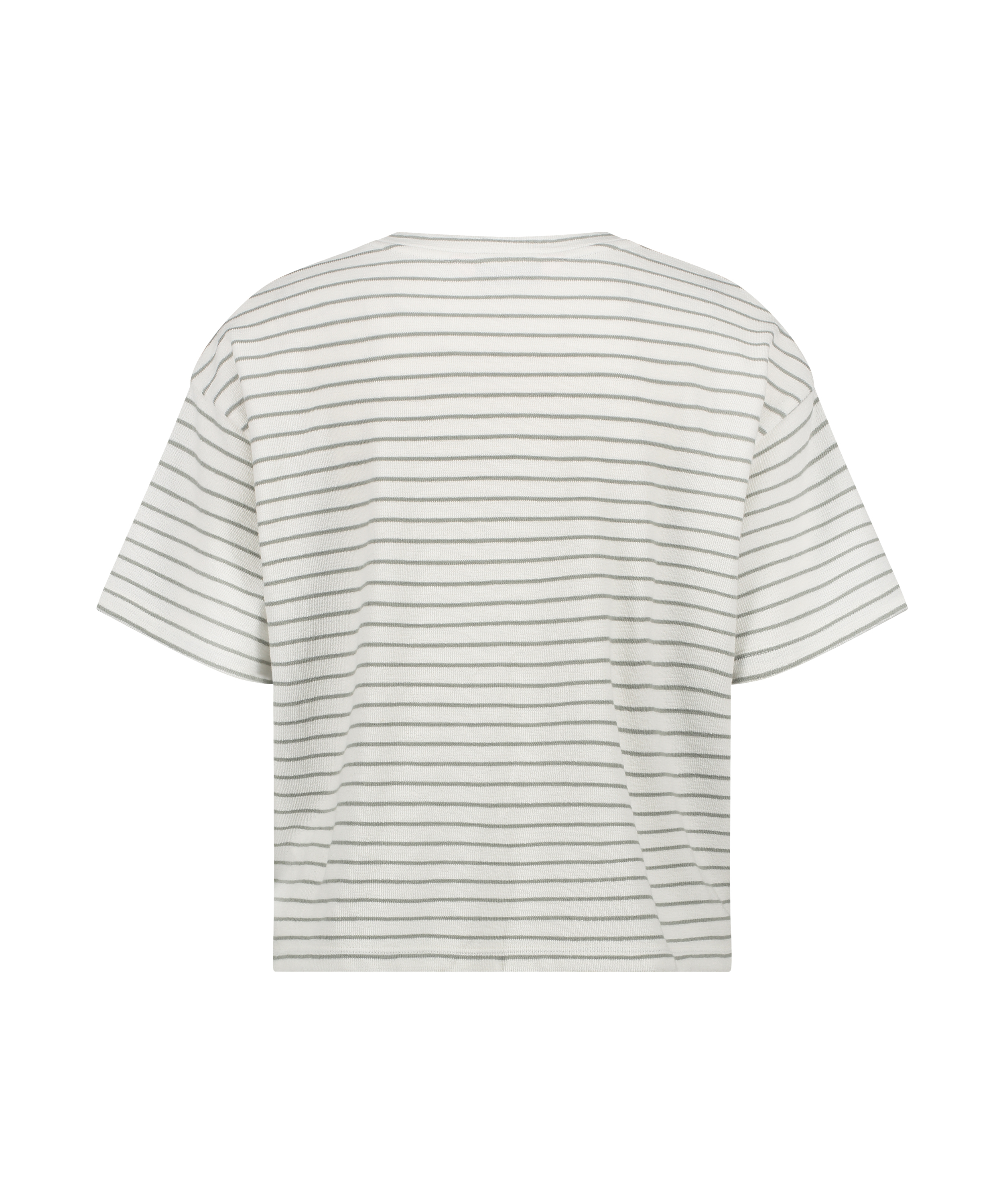 Haut de pyjama, Blanc, main