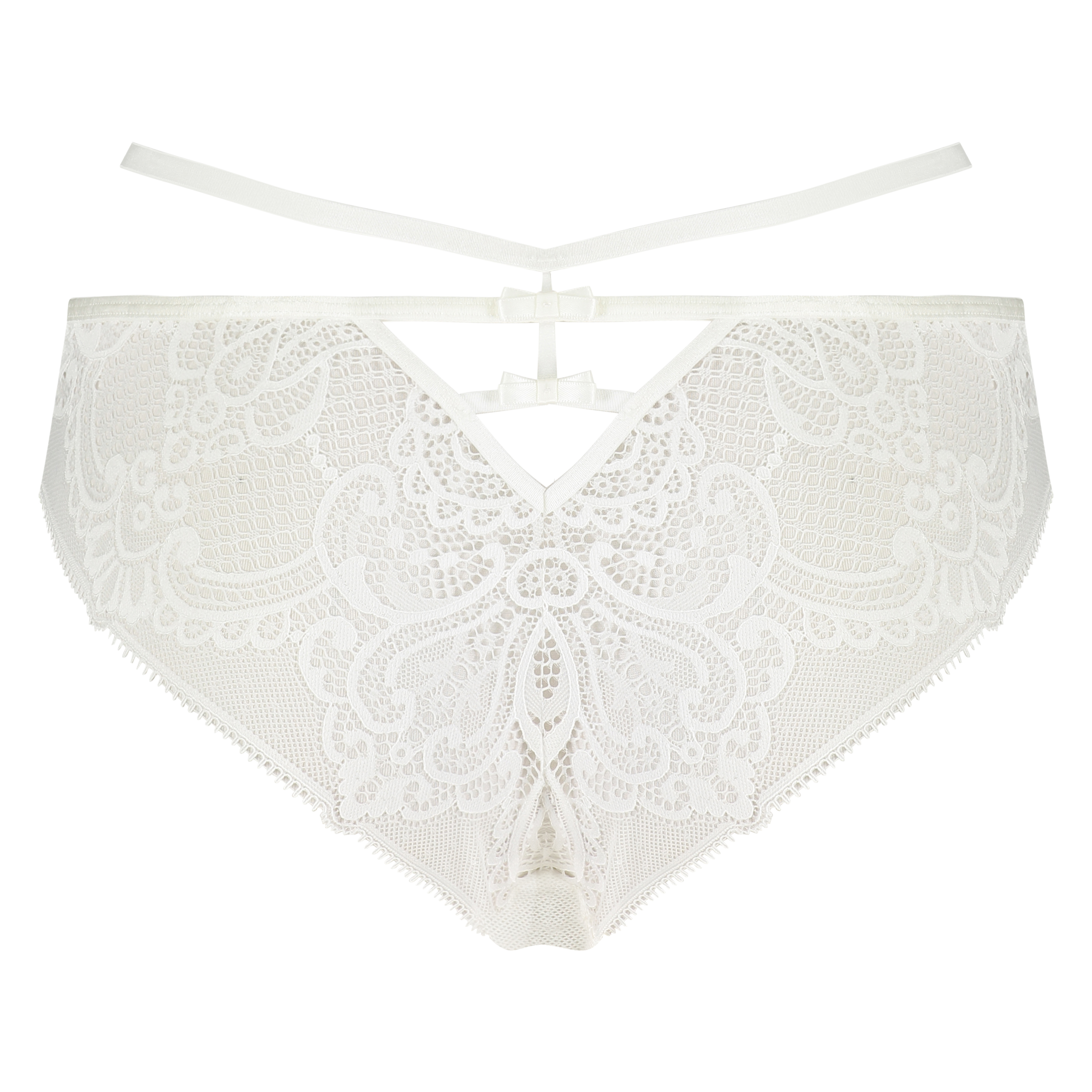 Slip br&eacute;silien Anita, Blanc, main