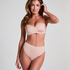 Soutien-gorge push-up sans bretelles à armatures préformé Smooth, Beige