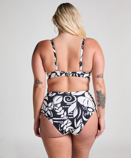 Bikinioberteil Mauritius, Schwarz