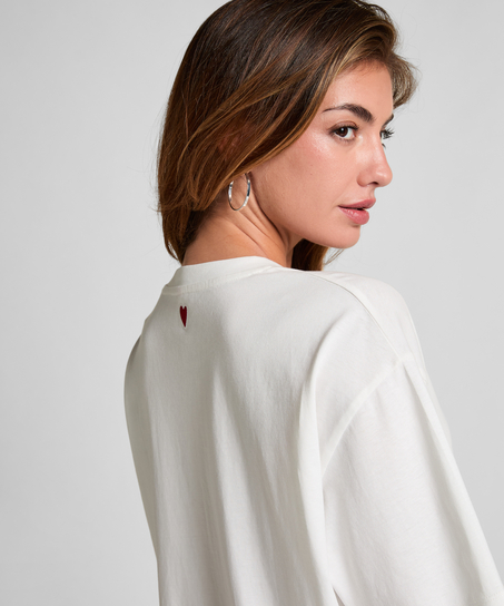 Chemise de nuit, Blanc