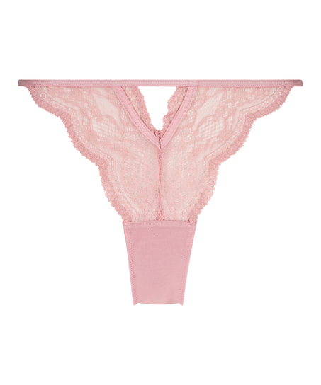 Slip br&eacute;silien Isabelle, Rose