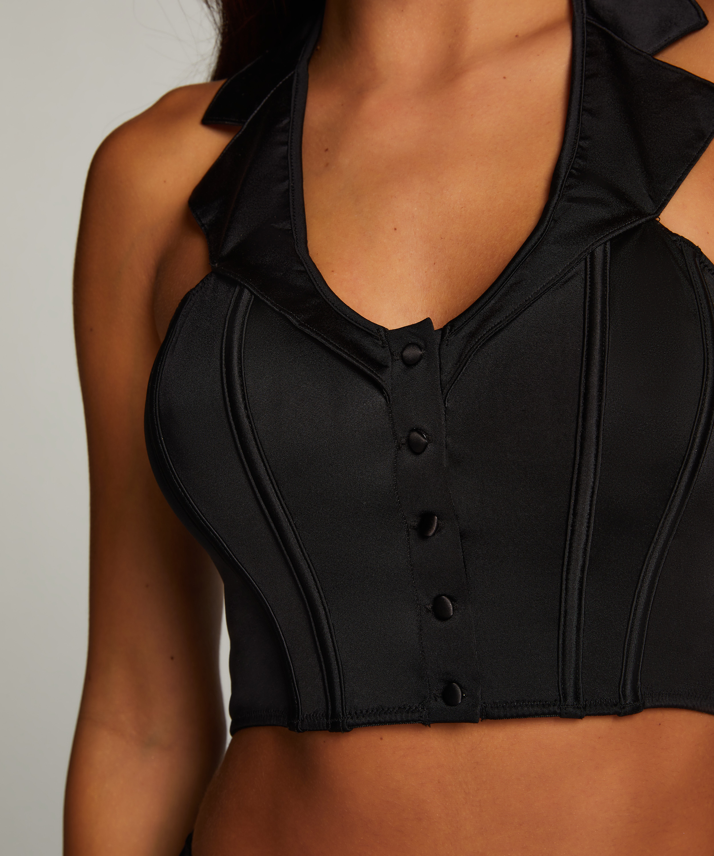 Bralette Bridget Bunny, Schwarz, main