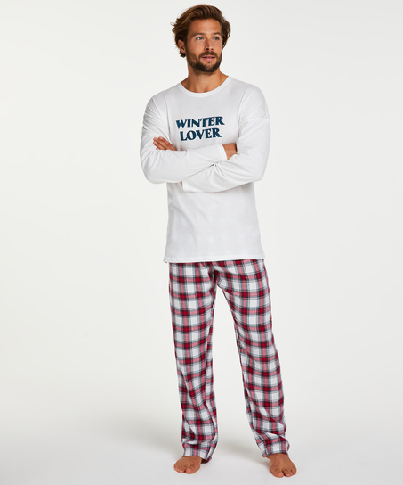 Pyjama-Set für Männer, Rot