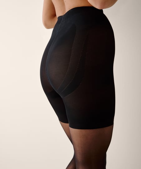 Strumpfhose 15 Denier Total Lift & Shape, Schwarz