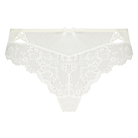 Slip brésilien Irina, Blanc