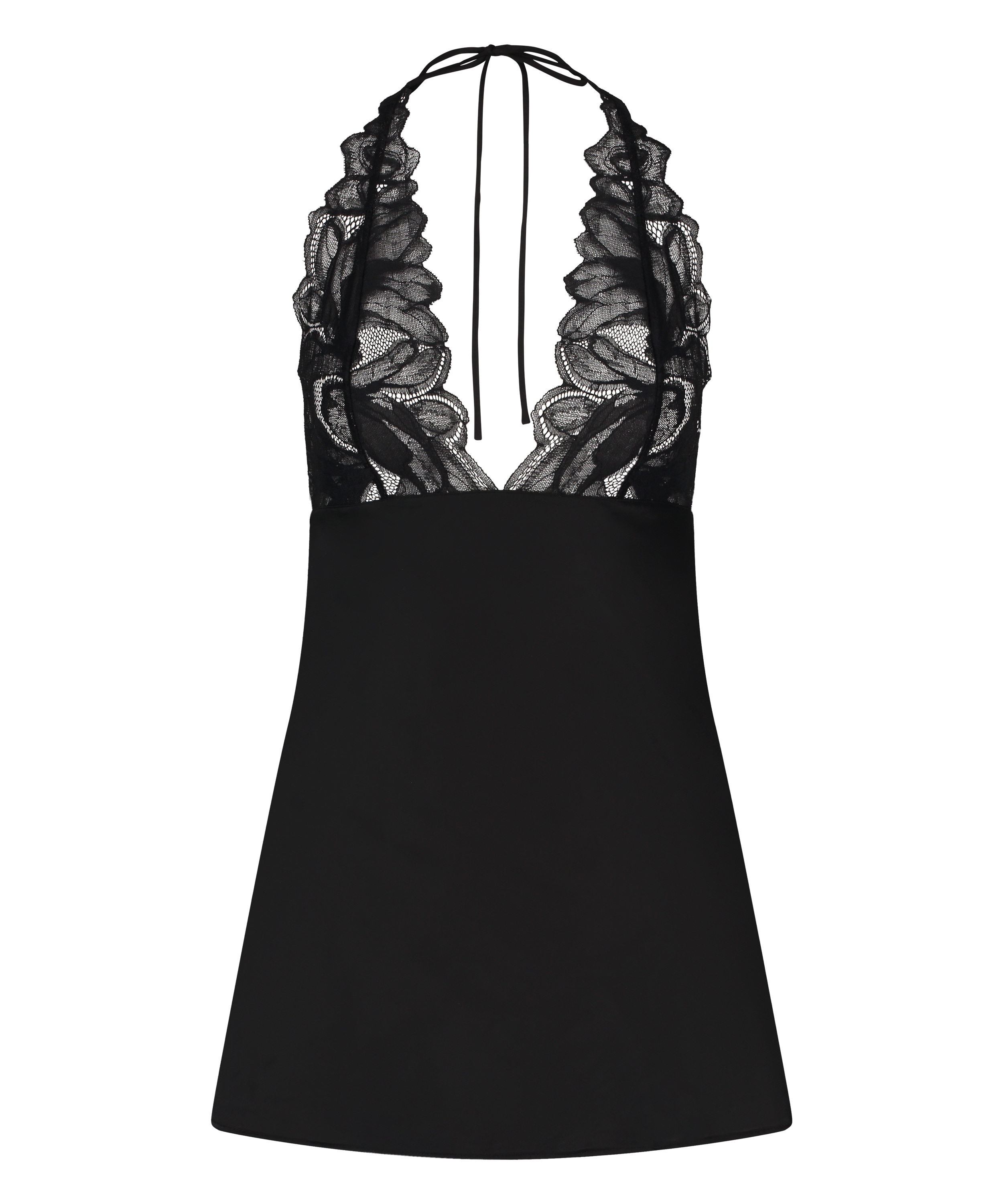 Slipdress Billie, Schwarz, main