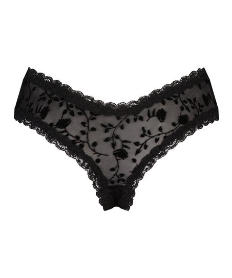 Brazilian V-shape mesh, Schwarz
