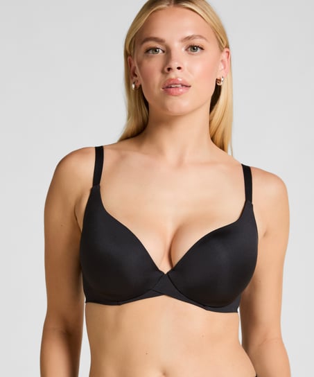 Soutien-gorge à armatures préformé Smooth, Noir